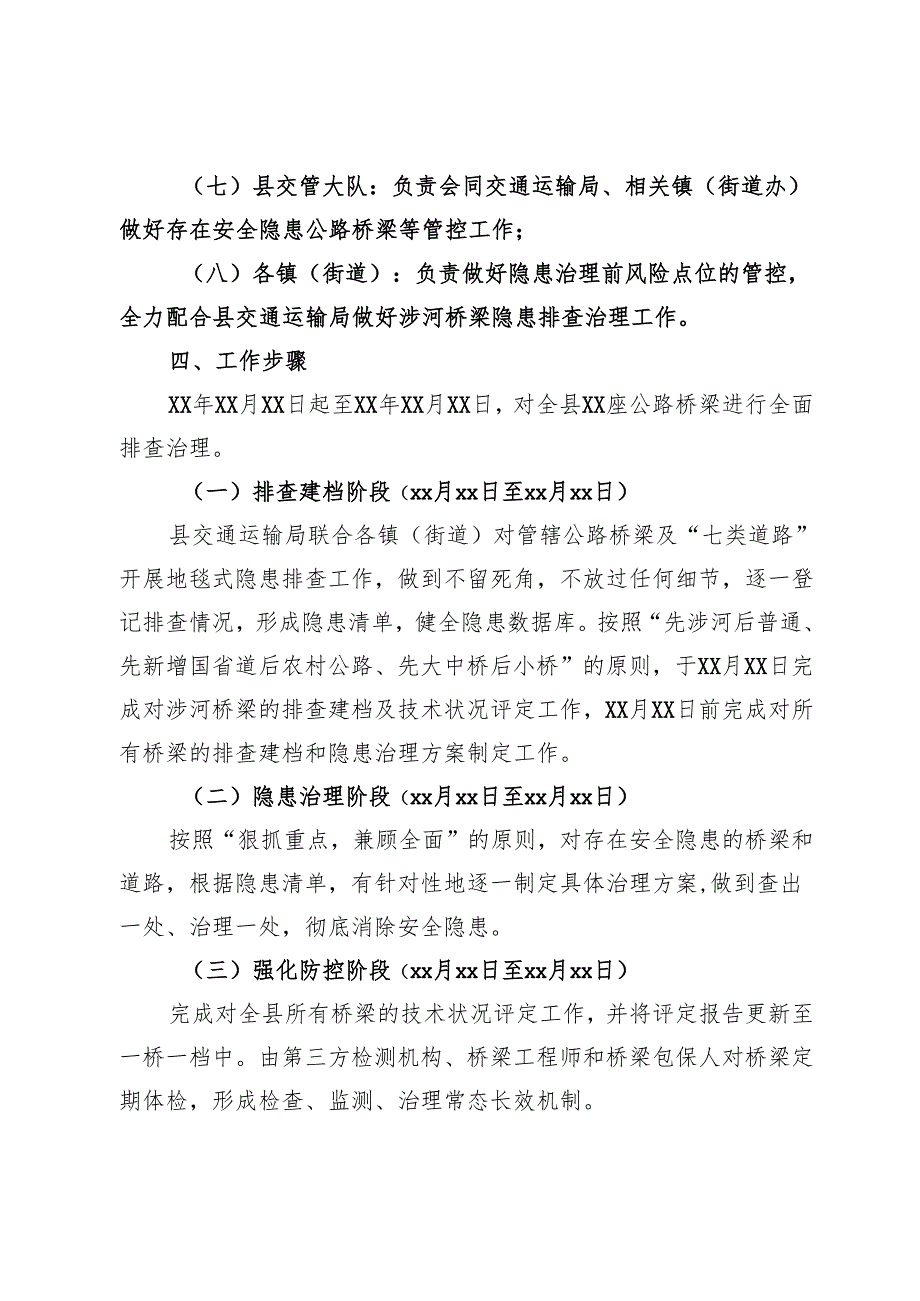 县公路桥梁隐患排查治理工作方案.docx_第3页