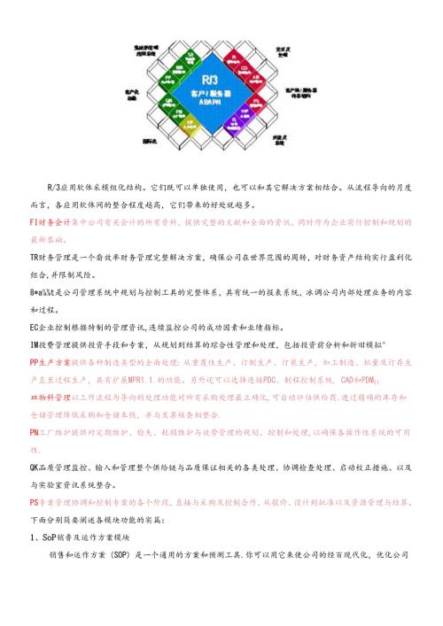 SAP各模块中文业务介绍.docx