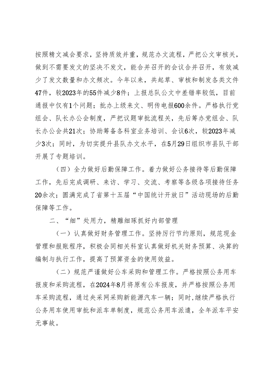 统计系统办公室2024年工作总结.docx_第2页