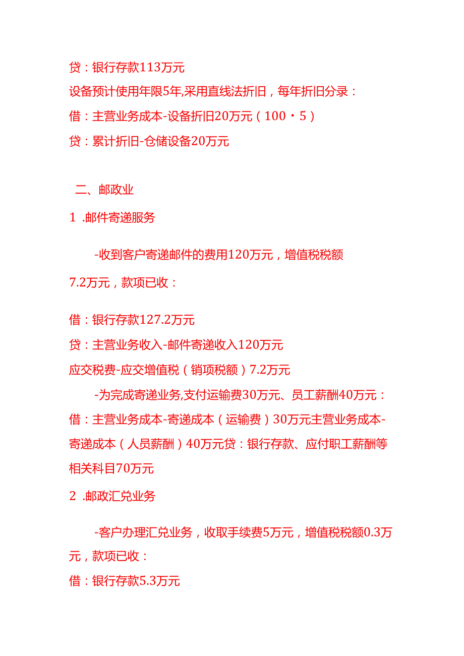 做账实操仓储和邮政业的会计处理实例.docx_第3页