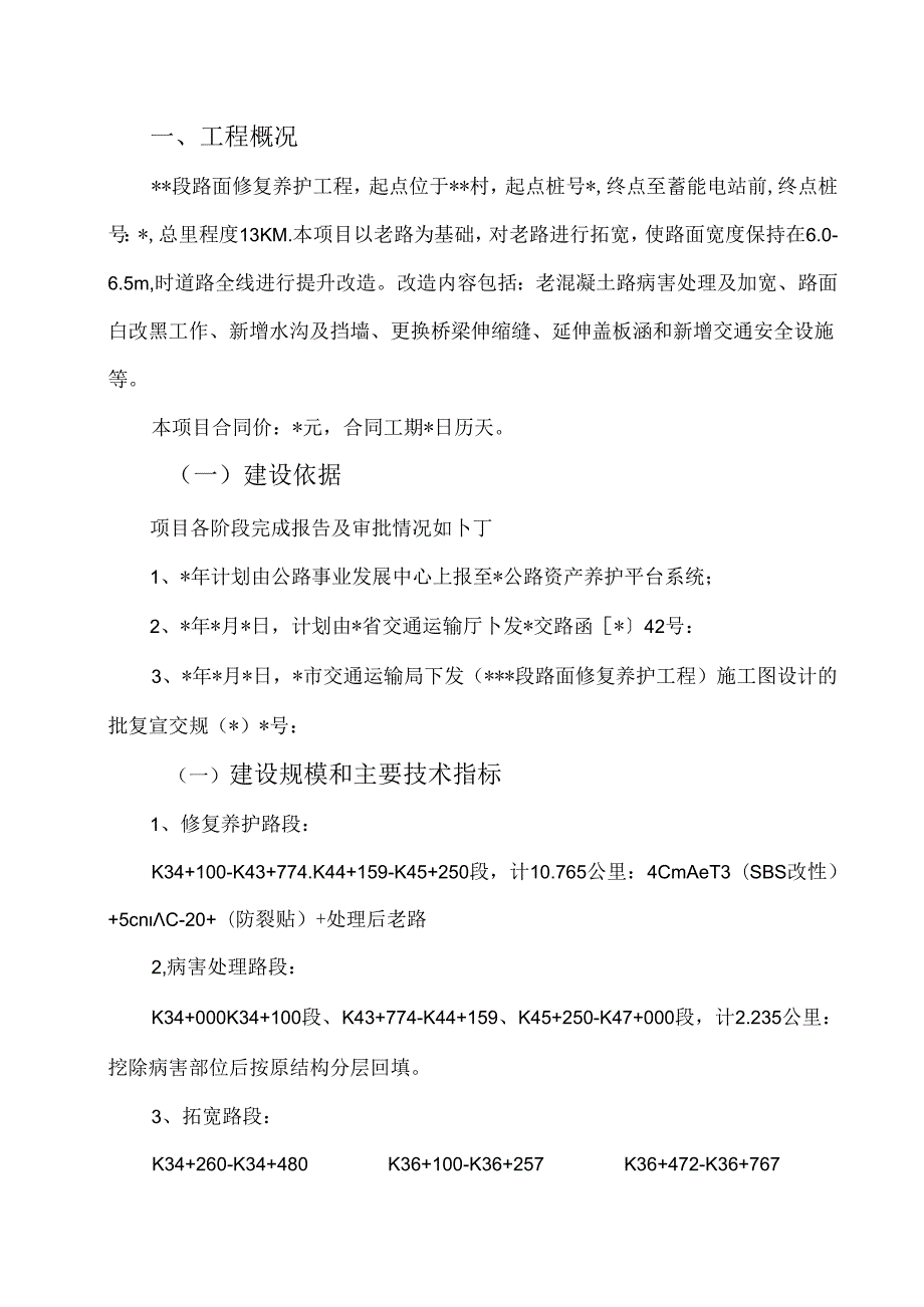 路面修复养护工程项目执行报告（最新分享）.docx_第2页