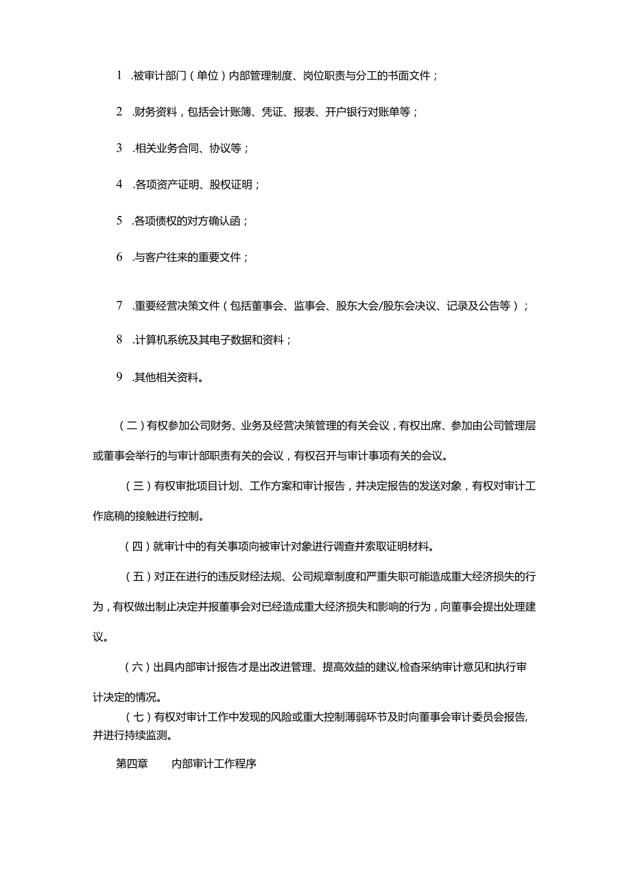 新能源科技股份有限公司内部审计制度.docx_第3页