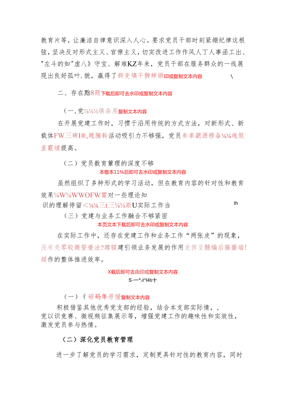 2024党支部抓基层党建述职报告（详细版）.docx_第3页