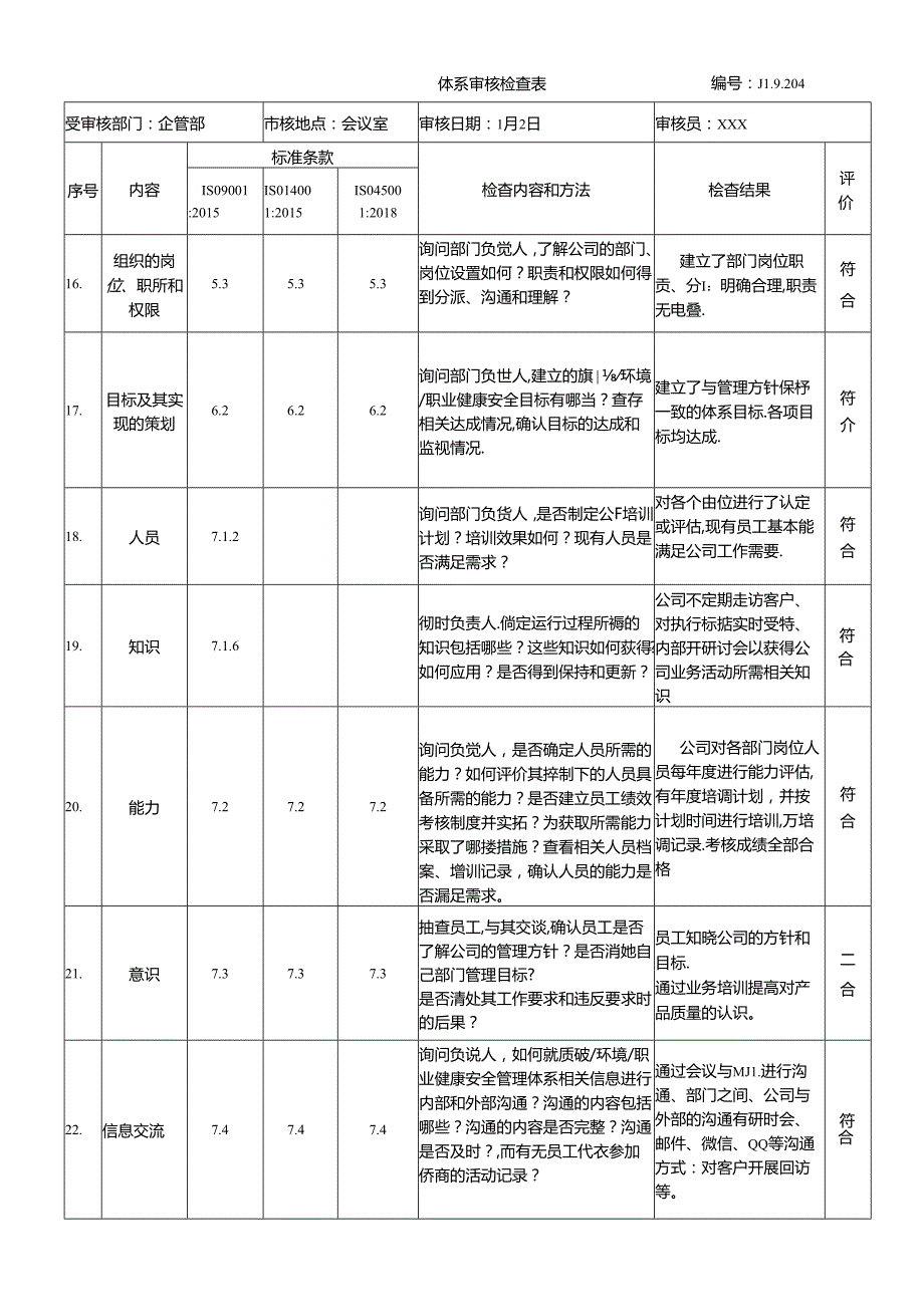 三体系内审检查表.docx_第3页