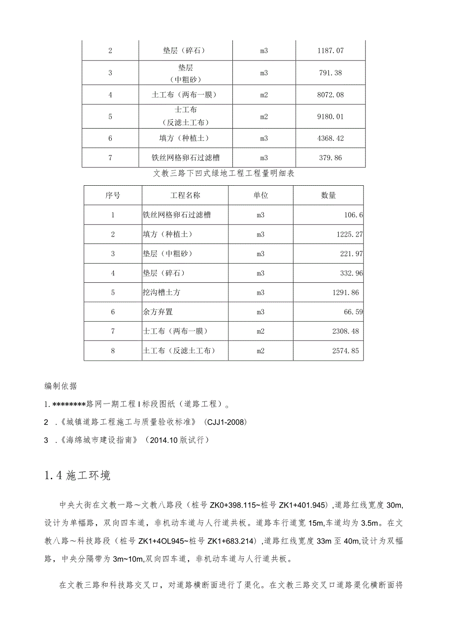 海绵城市下凹式绿地施工方案.docx_第3页