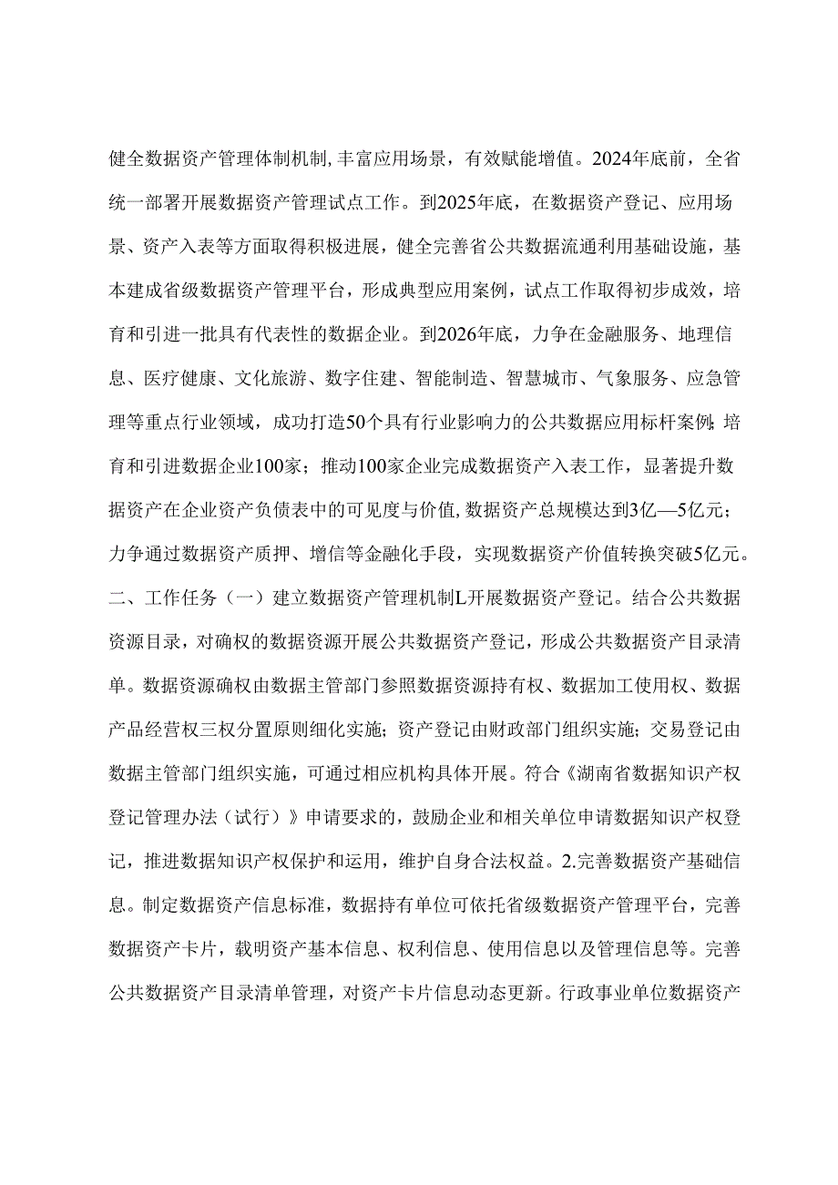 湖南省加强数据资产管理工作方案（2024年）.docx_第2页