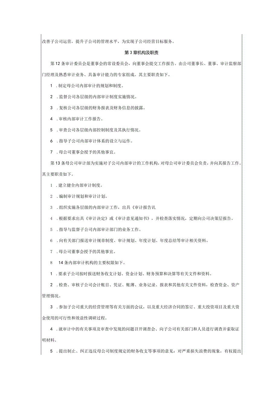 大型集团公司内部控制对子公司进行内部审计制度.docx_第2页