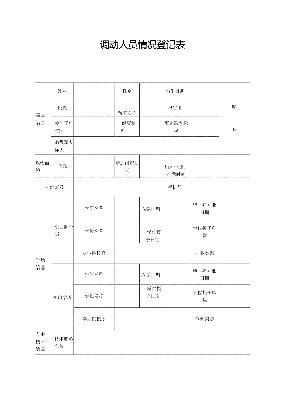 调动人员情况登记表.docx_第1页