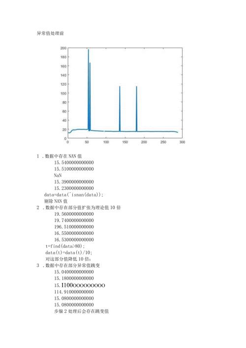 关于原始数据异常值处理.docx