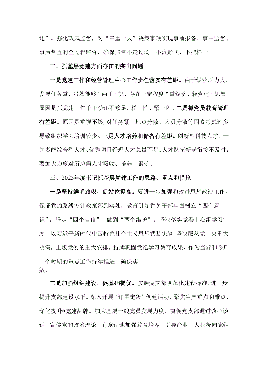 2024年书记狠抓基层党建工作述职报告2440字范文.docx_第3页