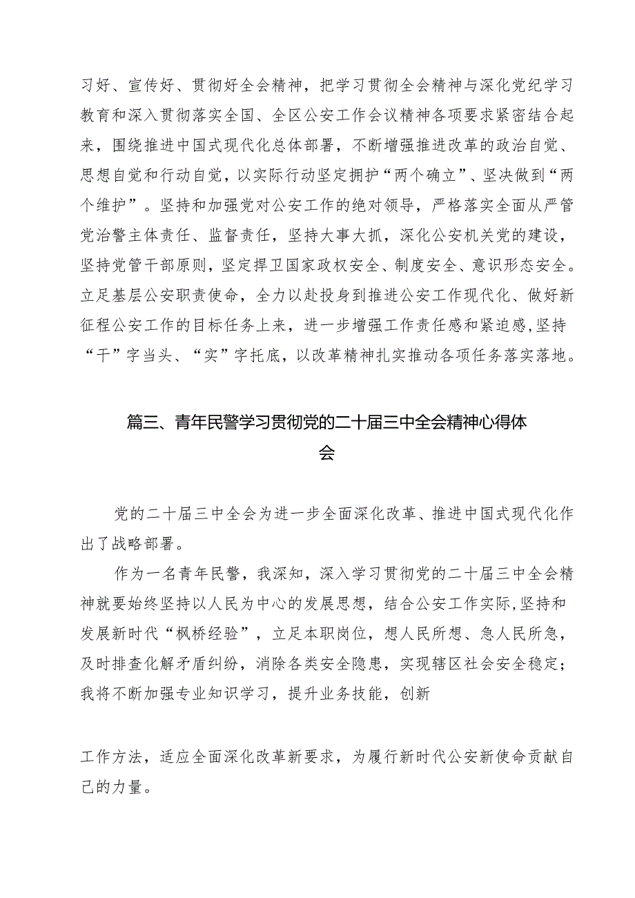 （9篇）经侦大队大队长学习贯彻党的二十三中全会精神心得体会（精选）.docx_第3页