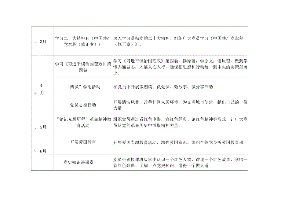 2025年党支部主题党日活动计划表.docx_第2页