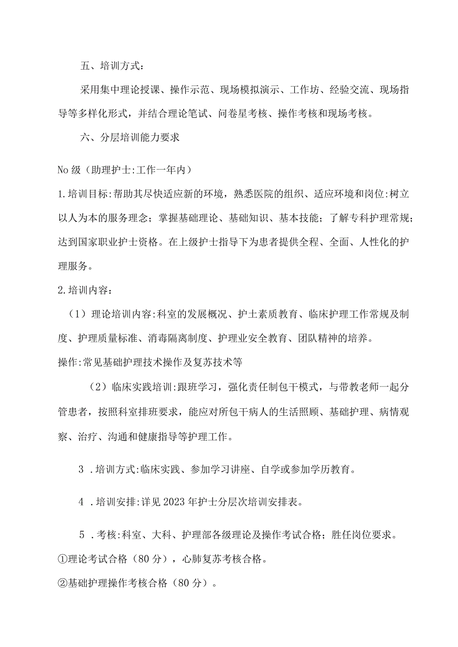 护理分层培训工作计划.docx_第3页