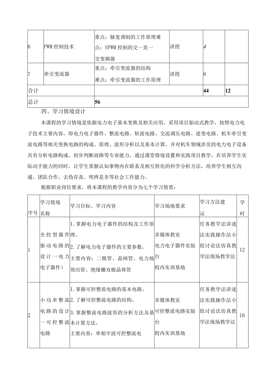 《电力电子技术》课程标准.docx_第3页