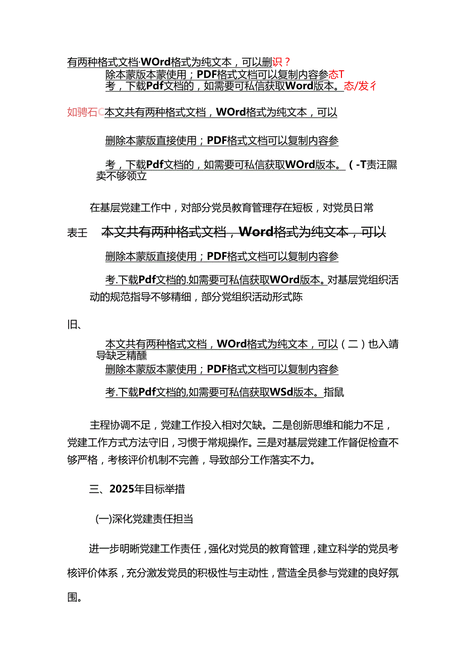 2025党支部书记抓基层党建述职报告（精选3篇）.docx_第3页