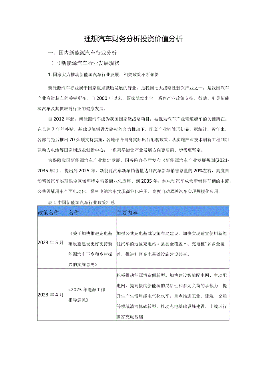 理想汽车财务分析投资价值分析.docx_第1页