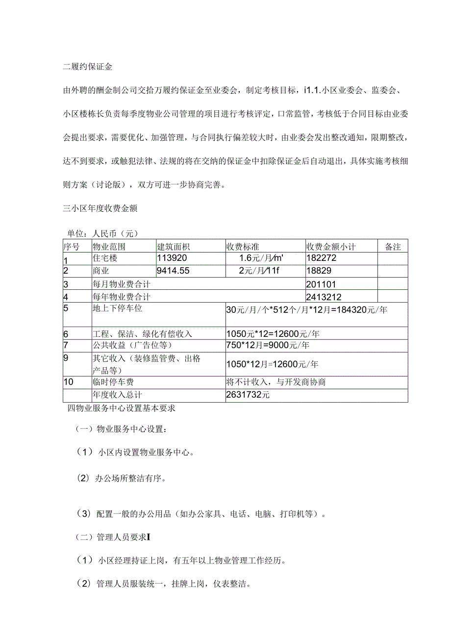 小区酬金制物业管理方案.docx_第2页
