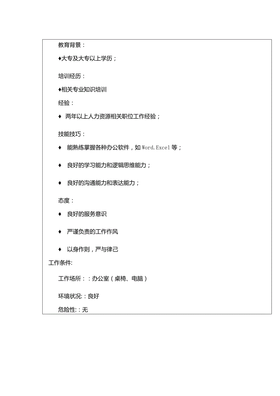 购物广场物业管理部保安助岗位说明书.docx_第2页