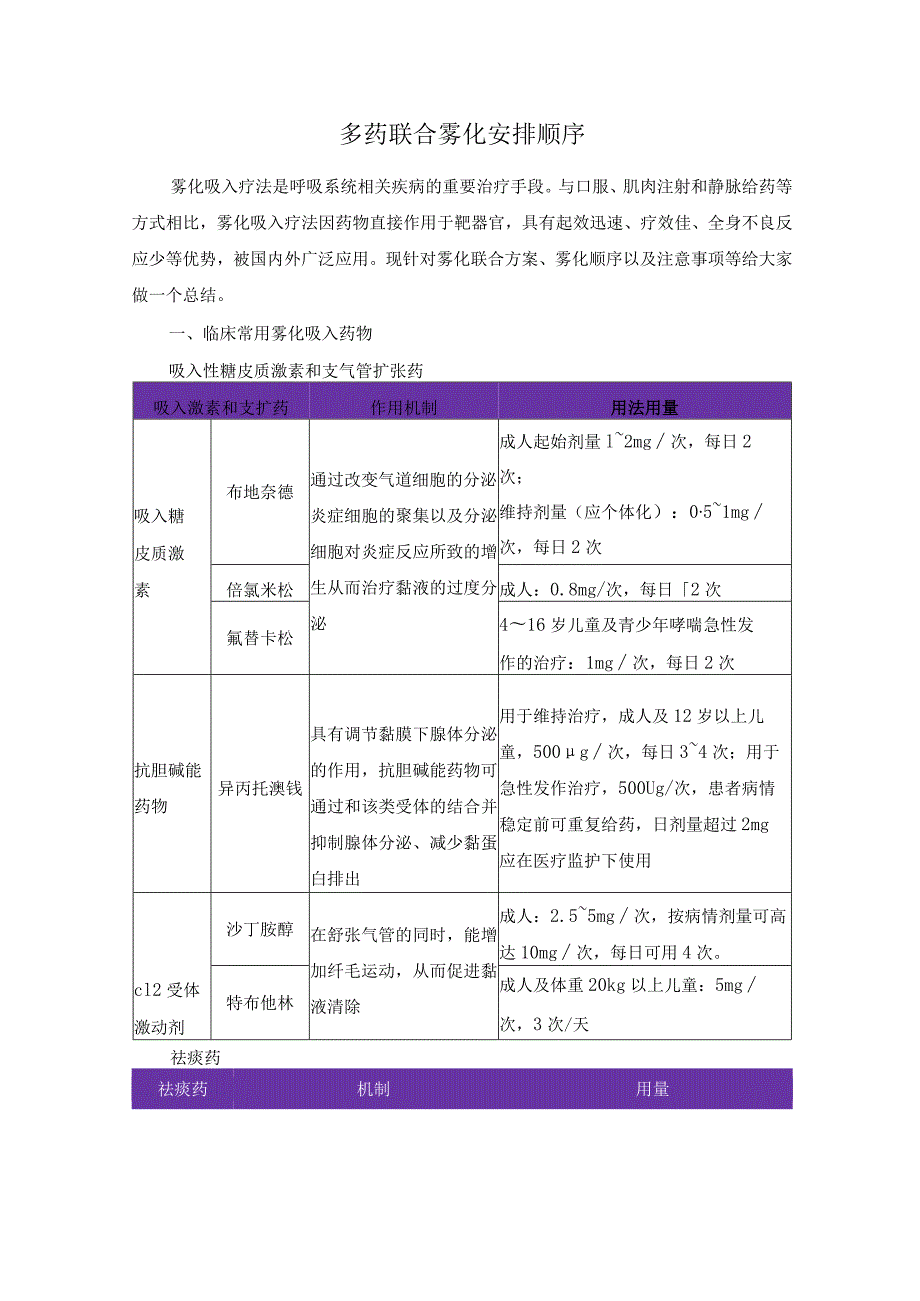 多药联合雾化安排顺序.docx_第1页