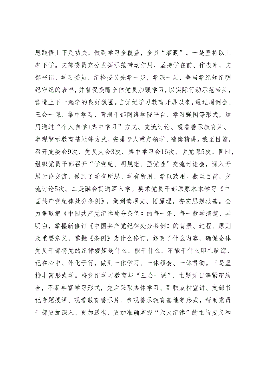 2024年党建工作情况总结及2025年下一步工作计划.docx_第3页