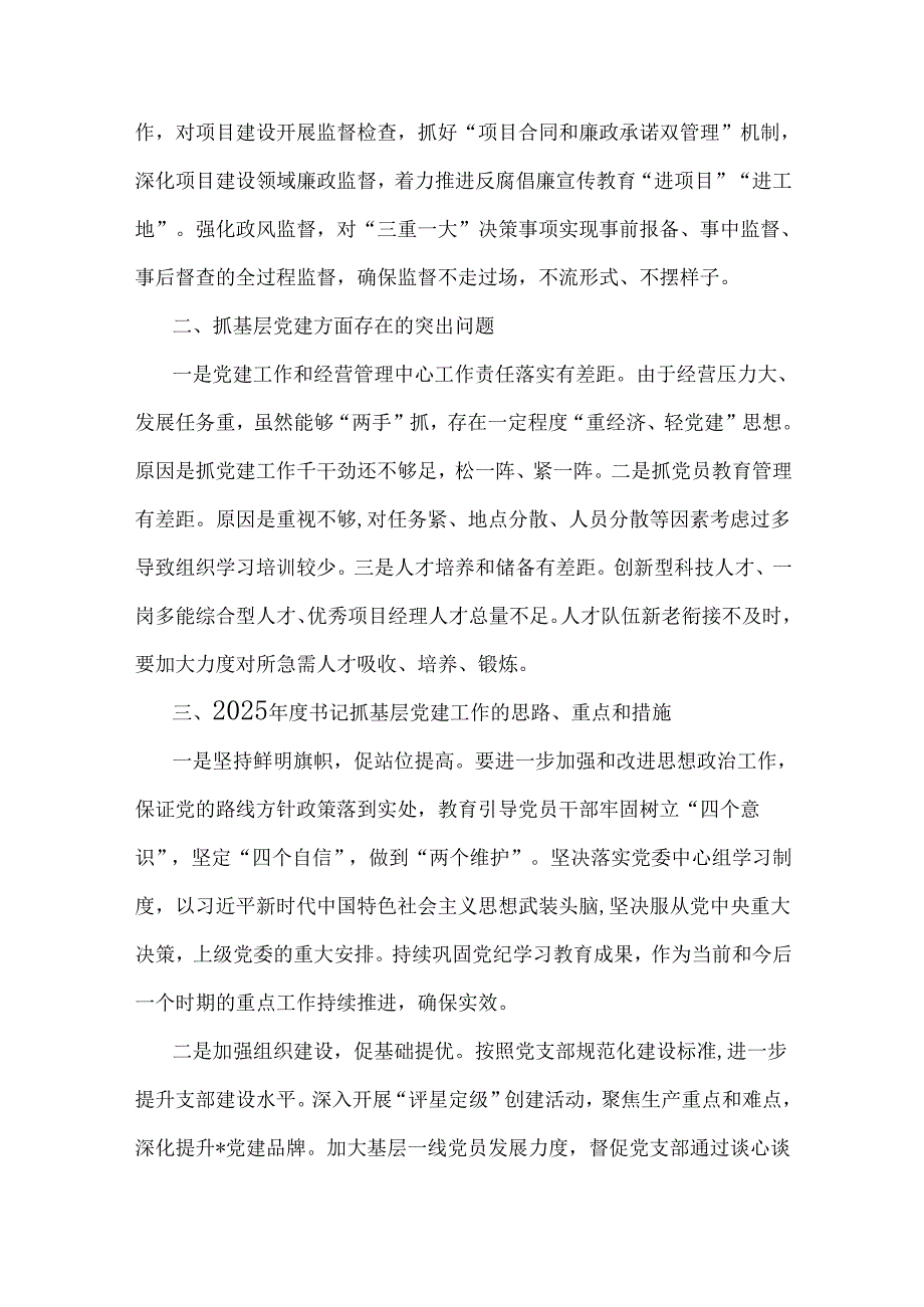 2024年（4篇）书记狠抓基层党建工作述职报告范文.docx_第3页