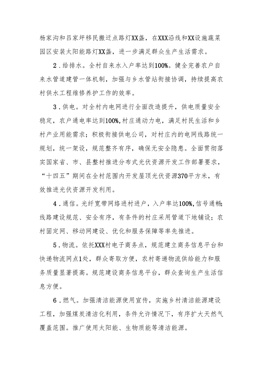 XX村乡村建设示范村实施方案.docx_第3页