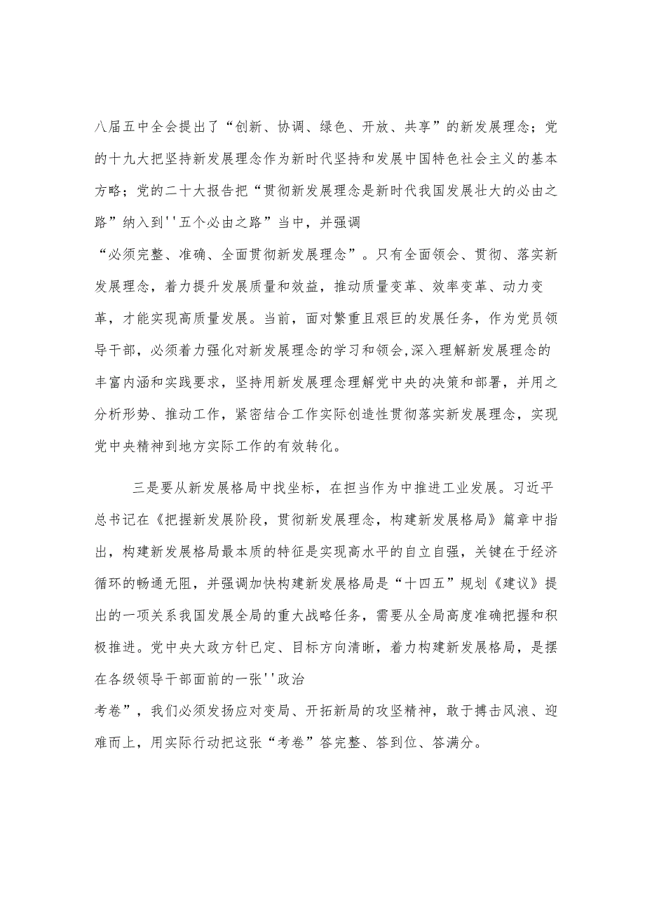 在县委理论中心组暨2024年度民主生活会学习研讨会上的发言提纲.docx_第2页