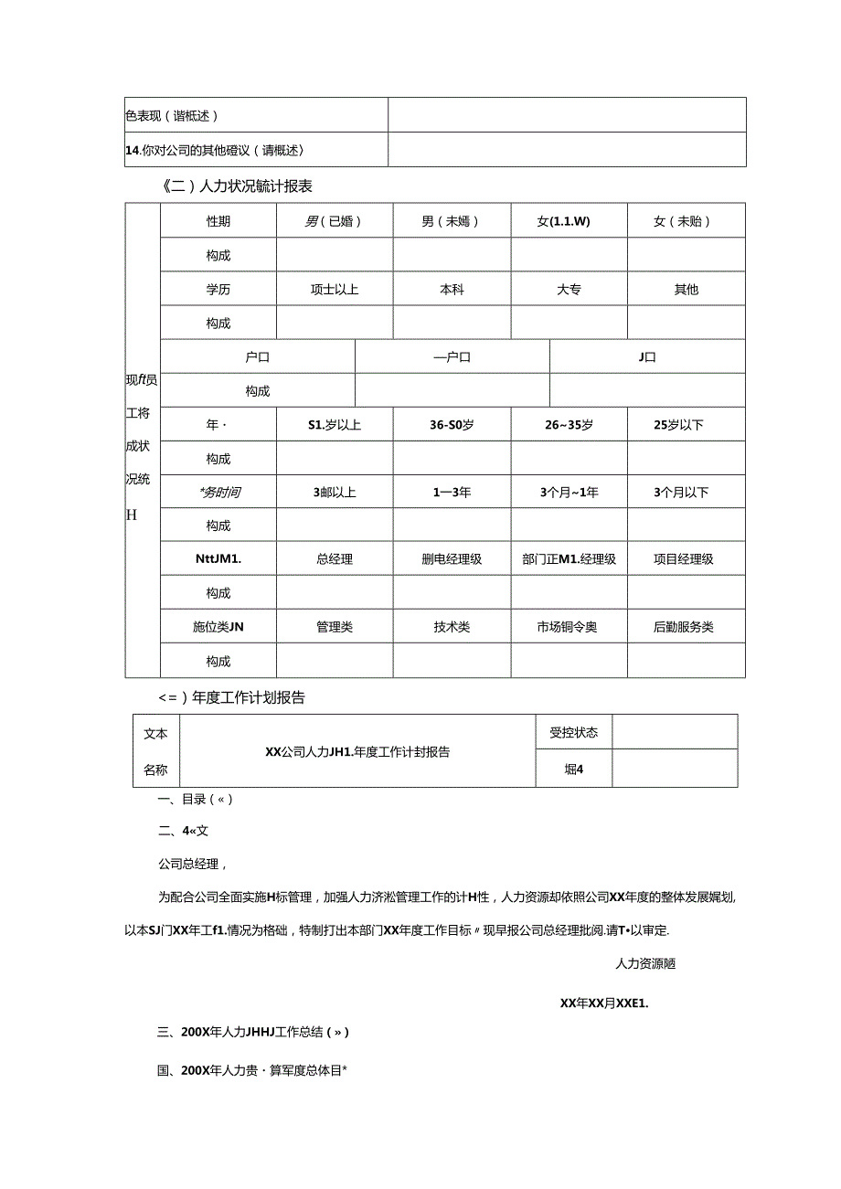 企业人事部工作计划制订执行工具与报告.docx_第3页