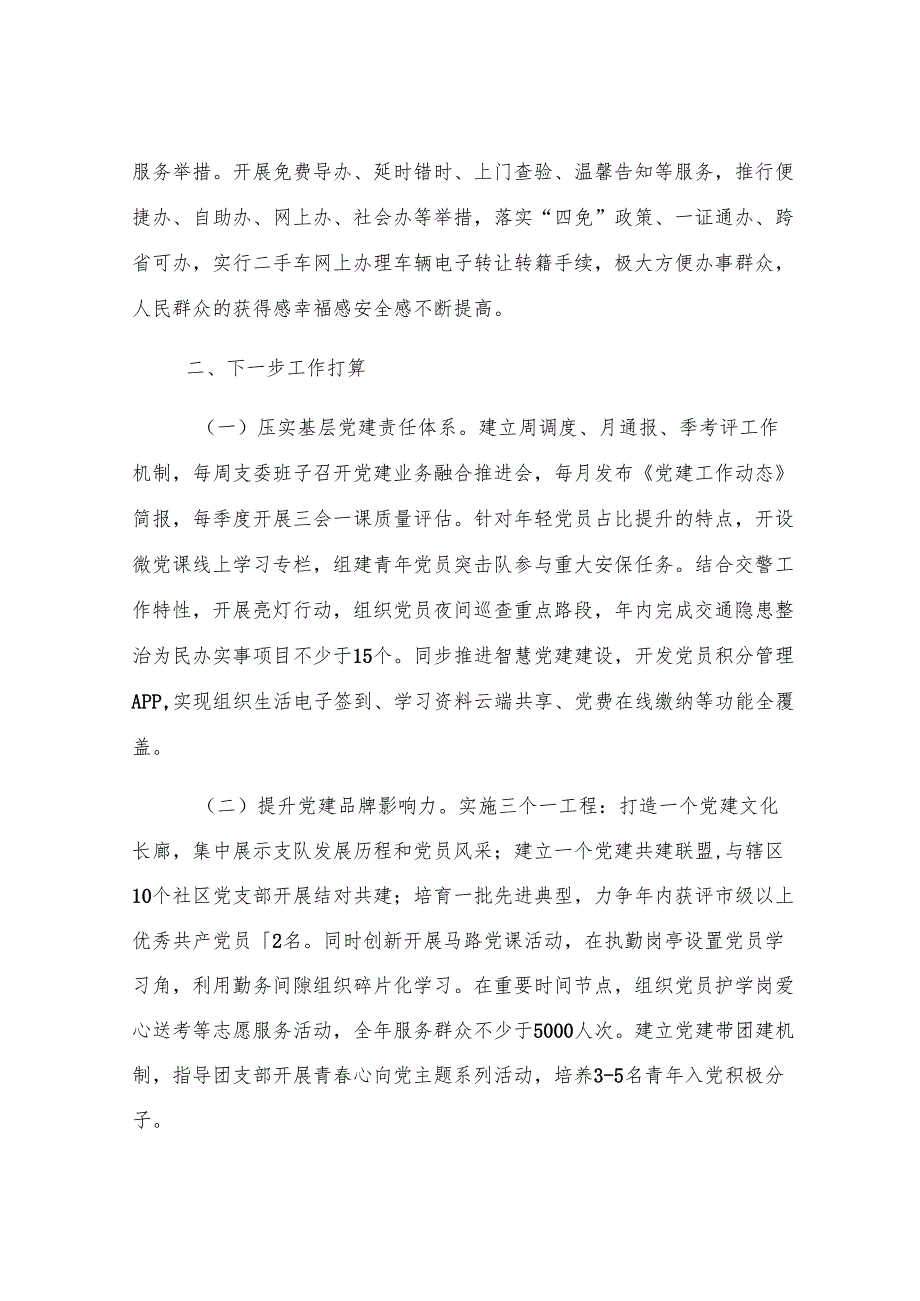 市局支队党支部上半年党建工作总结.docx_第3页