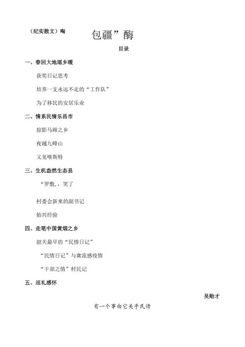 民情日记巡礼.docx