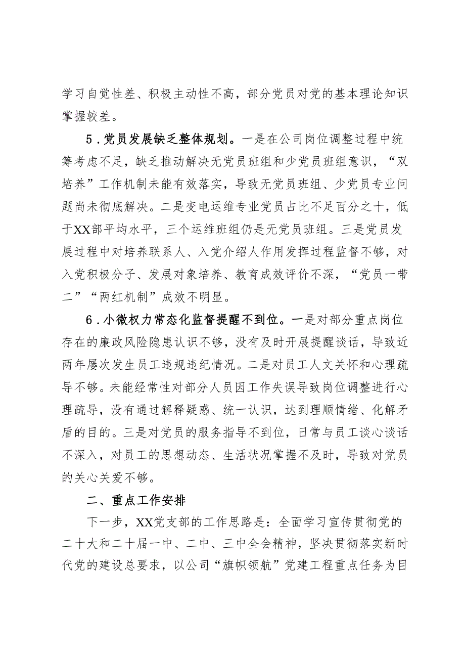 党建工作短板分析及重点工作安排.docx_第3页