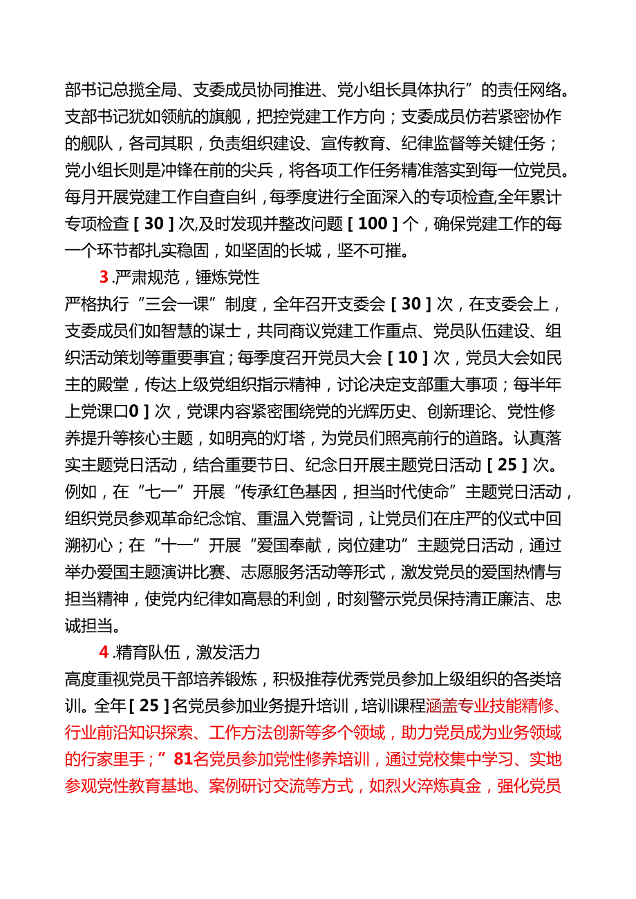 2024党支部书记抓党建述职报告（详细版）.docx_第2页