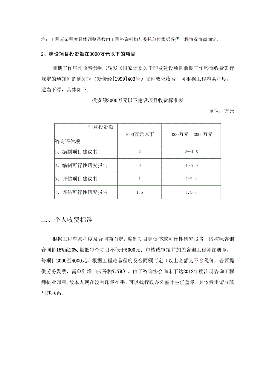 咨询(可研、项目建议书)收费标准(计价格[1999]1283号).docx_第2页