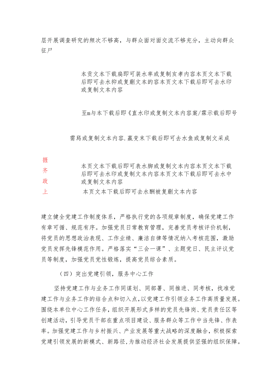 2024年党支部党建工作总结暨2025年工作计划（详细版）.docx_第3页