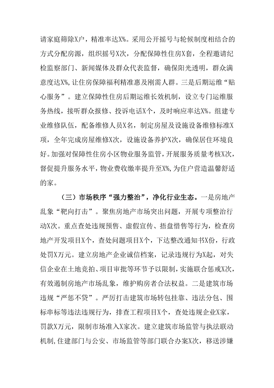 市住建局关于2024年群众身边不正之风和腐败问题集中整治工作总结报告.docx_第3页