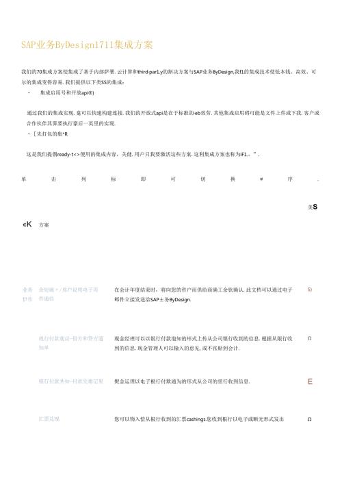 SAP业务Design1711集成方案(1).docx