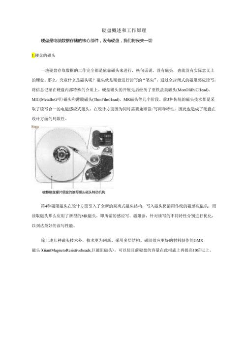 硬盘介绍.docx