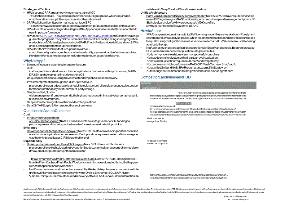 Net HP 3PAR StoreServ10000 vs NetAppFAS 8000 OnePager 0115.docx_第2页