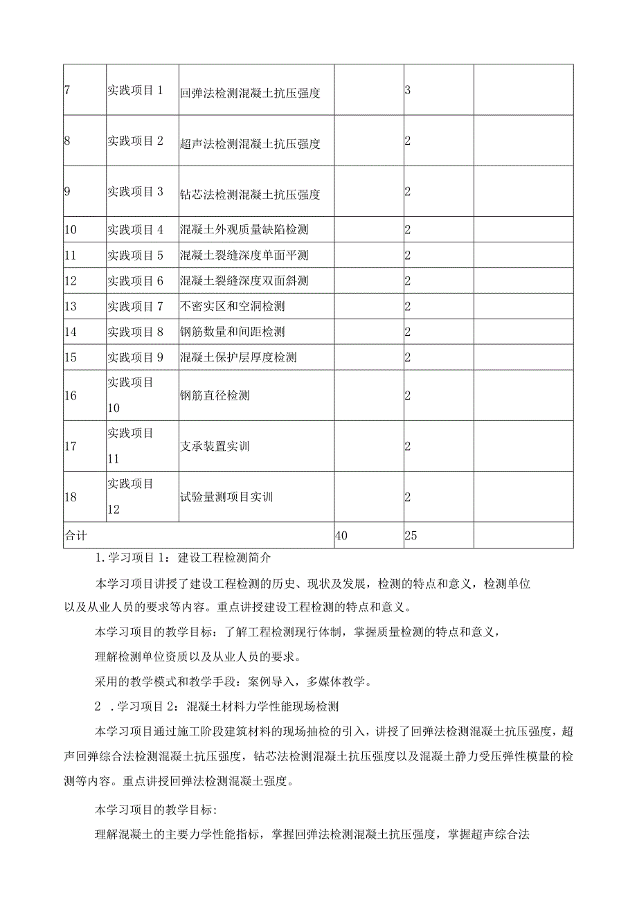 《主体结构工程检测》课程标准.docx_第3页