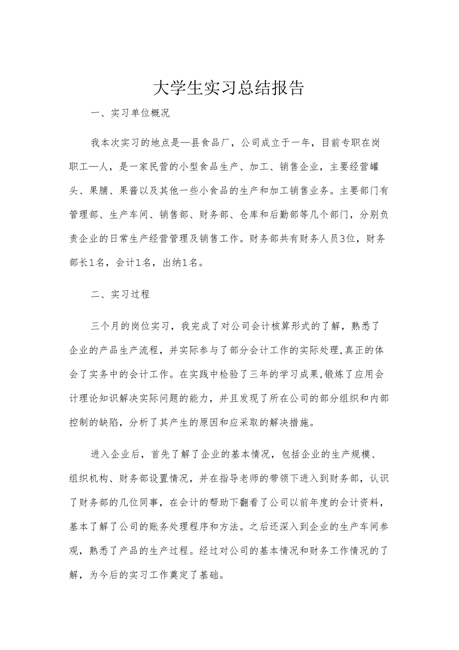 大学生实习总结报告.docx_第1页
