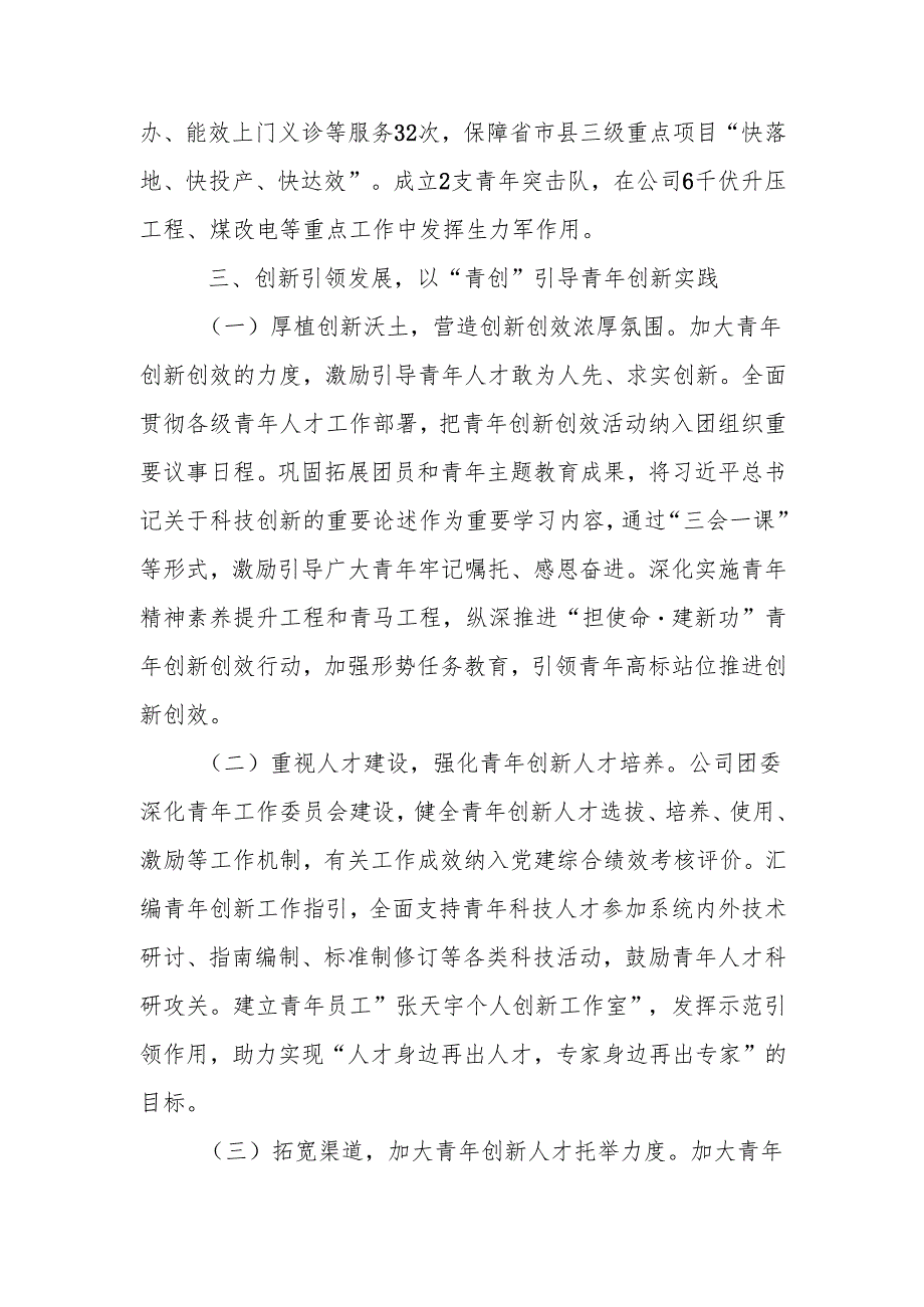 国有企业2024年青年培养工作总结.docx_第3页