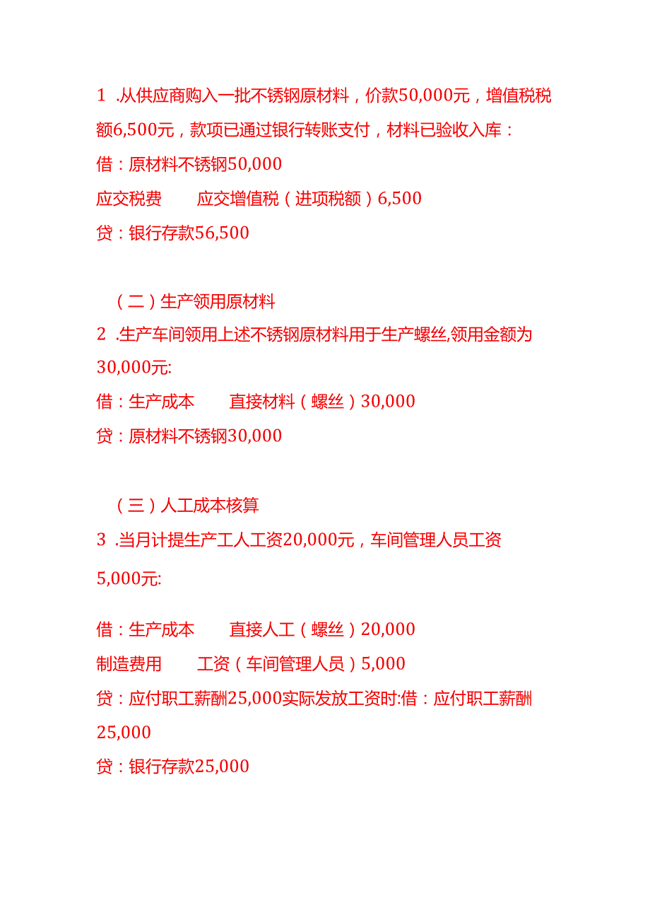 做账实操金属制品加工厂的账务处理示例.docx_第2页