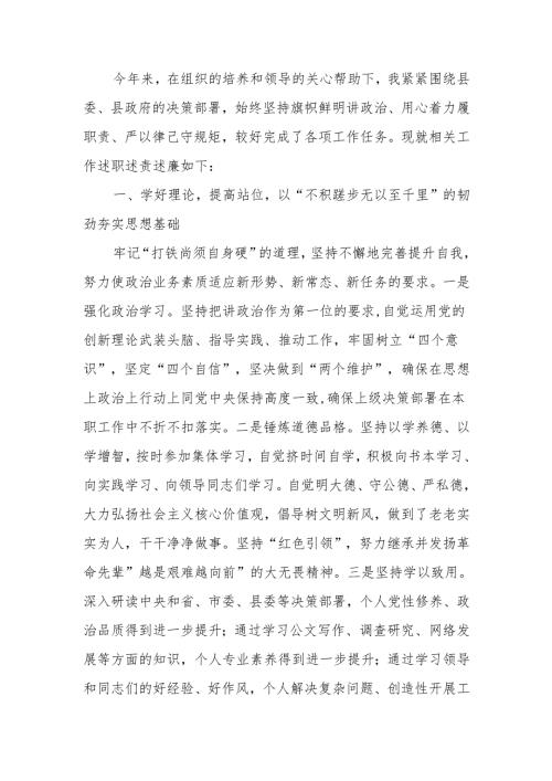 2024个人述职述责述廉报告.docx