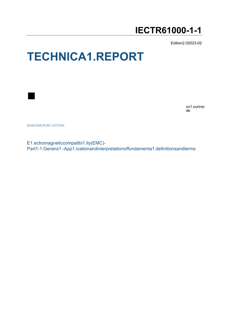 IEC TR 61000112023.docx_第1页