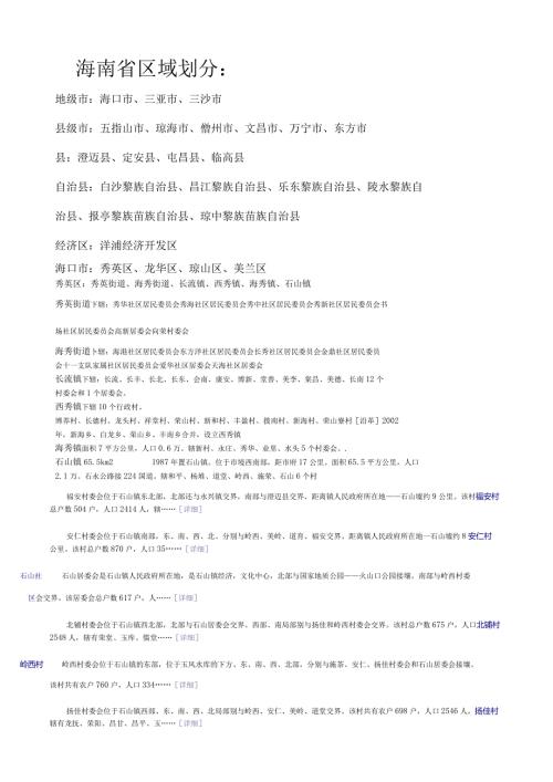 海南省区域划分详情.docx