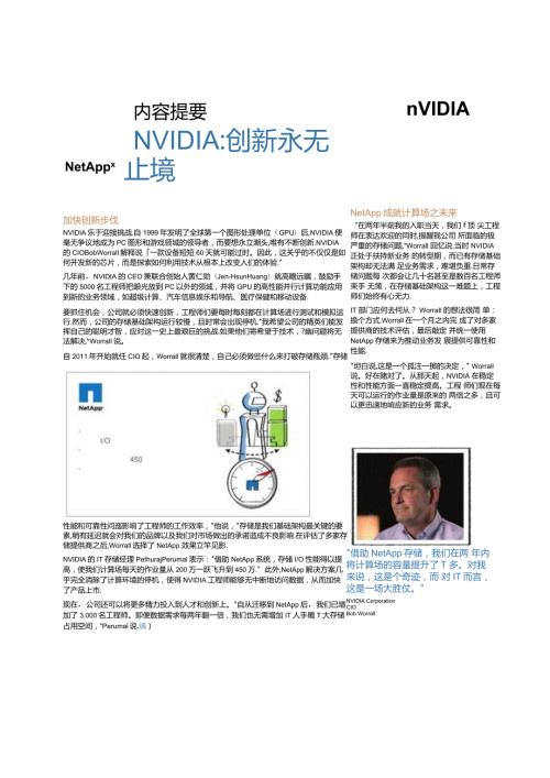 Net 客户案例 NVIDIAExecSummary0214zhCNHI.docx
