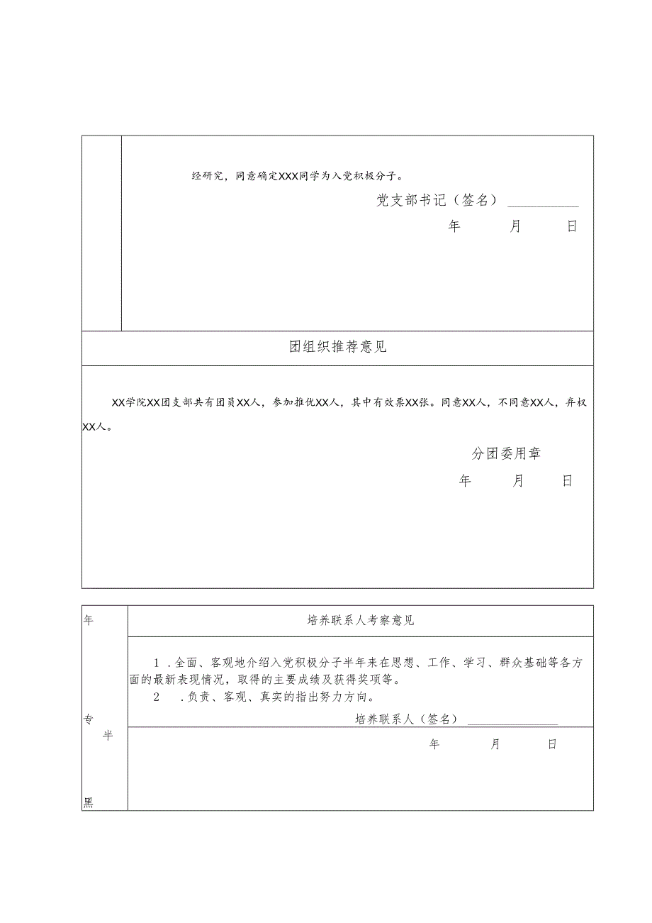 入党积极分子考察表.docx_第3页