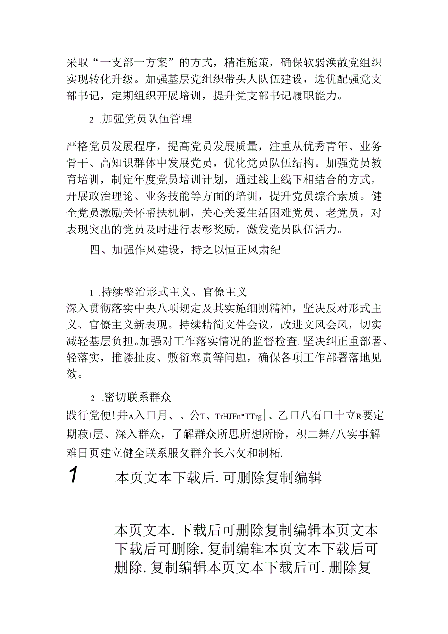 2025党建工作计划工作要点（完整版）.docx_第3页