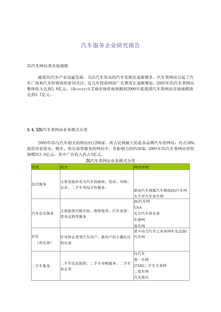 汽车服务企业研究报告.docx_第1页