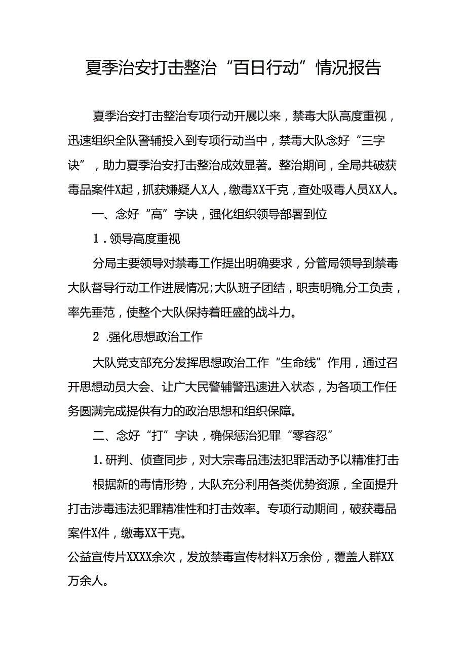 2024年公安“夏季行动”情况报告十篇.docx_第3页